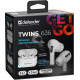Defender Twins 636 WhiteTWS Pro Bluetooth (63636)