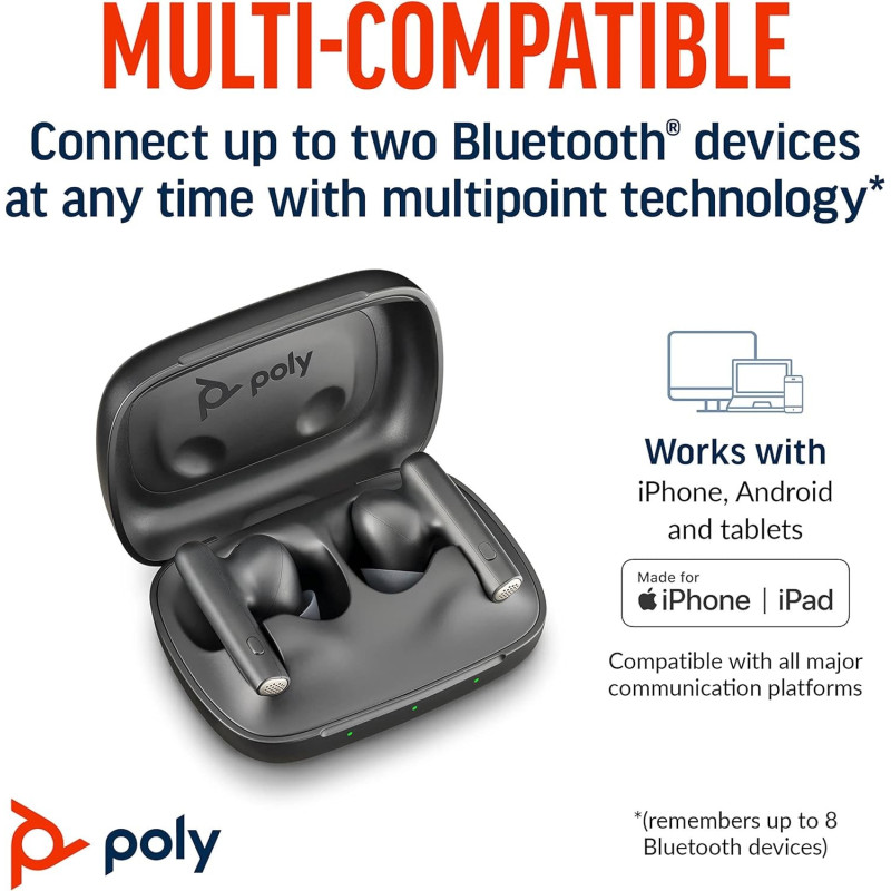 POLY Voyager Free 60 Black (7Y8H4AA)