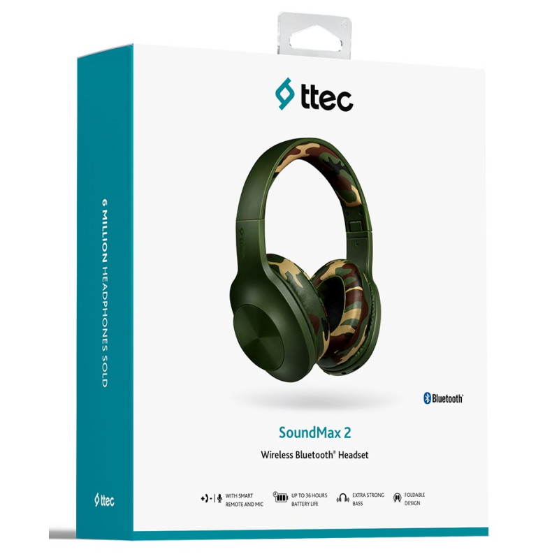 Наушники TTEC SoundMax 2 Black (2KM131S)