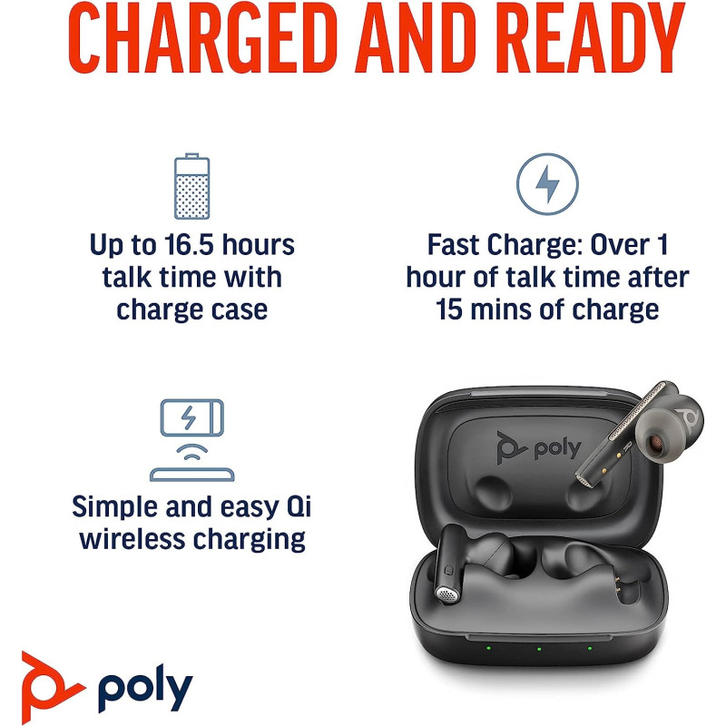 POLY Voyager Free 60 Black (7Y8H3AA)
