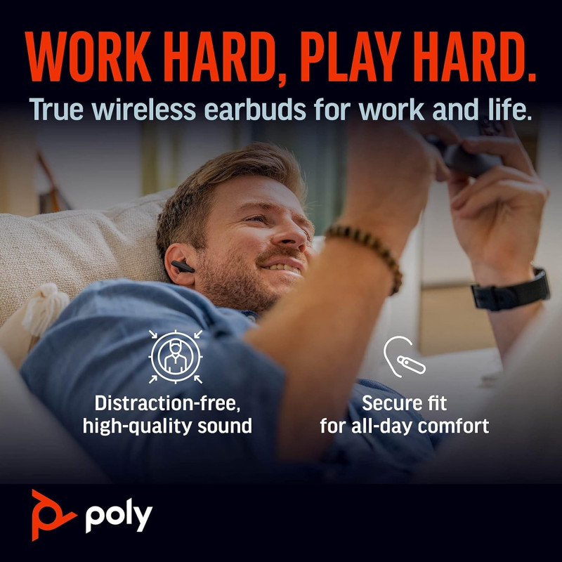 POLY Voyager Free 60 Black (7Y8H3AA)