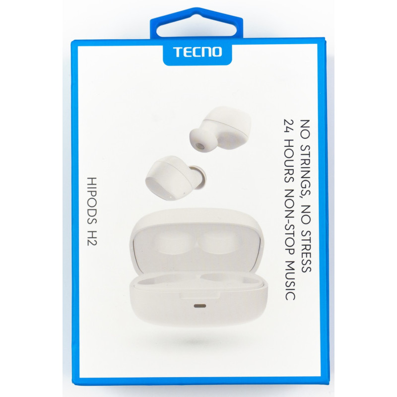 Наушники Tecno Hipods H2 White (4895180756405)