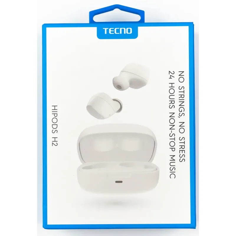 Наушники Tecno Hipods H2 White (4895180756405)