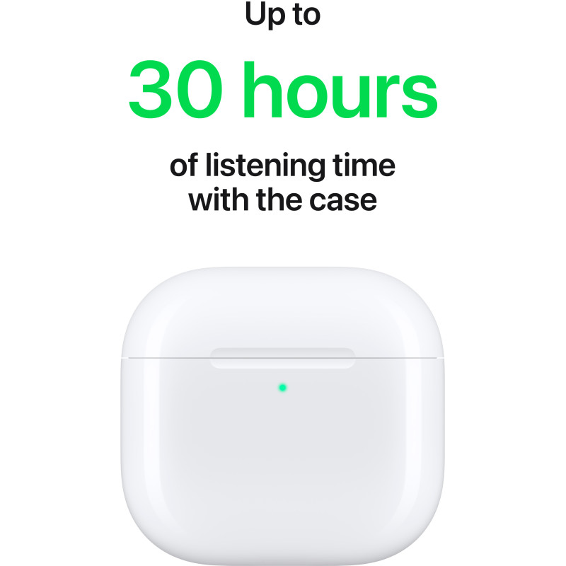 Навушники Apple AirPods 4 (MXP63)