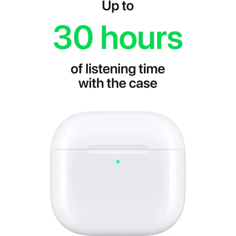Наушники Apple AirPods 4 (MXP63ZE/A)