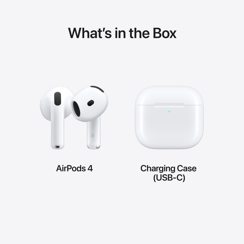 Навушники Apple AirPods 4 (MXP63)