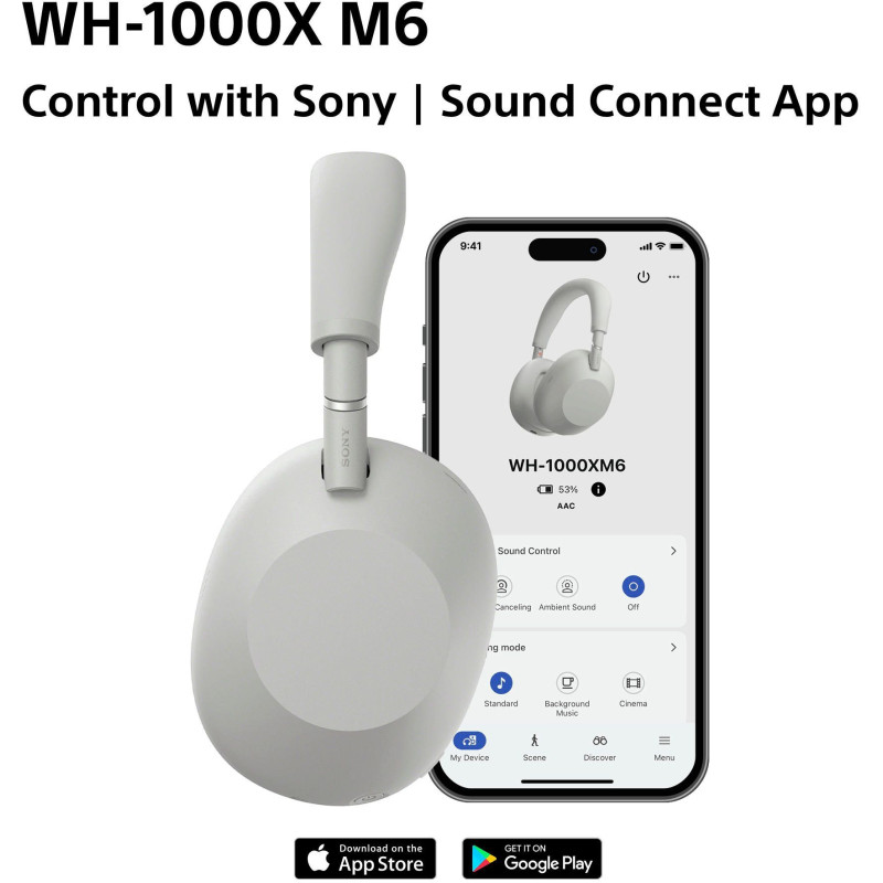 Навушники Sony WH-1000XM6 Pink (WH1000XM6P.E)