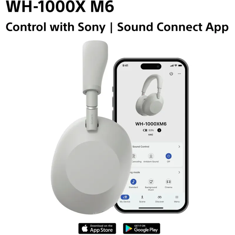 Навушники Sony WH-1000XM6 Pink (WH1000XM6P.E)