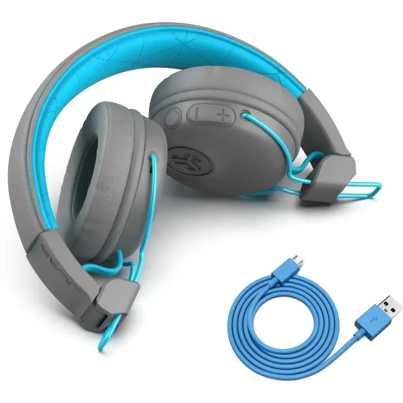 Наушники JLab Studio Wireless Grey/Blue (IEUHBASTUDIORGRYBLU4)