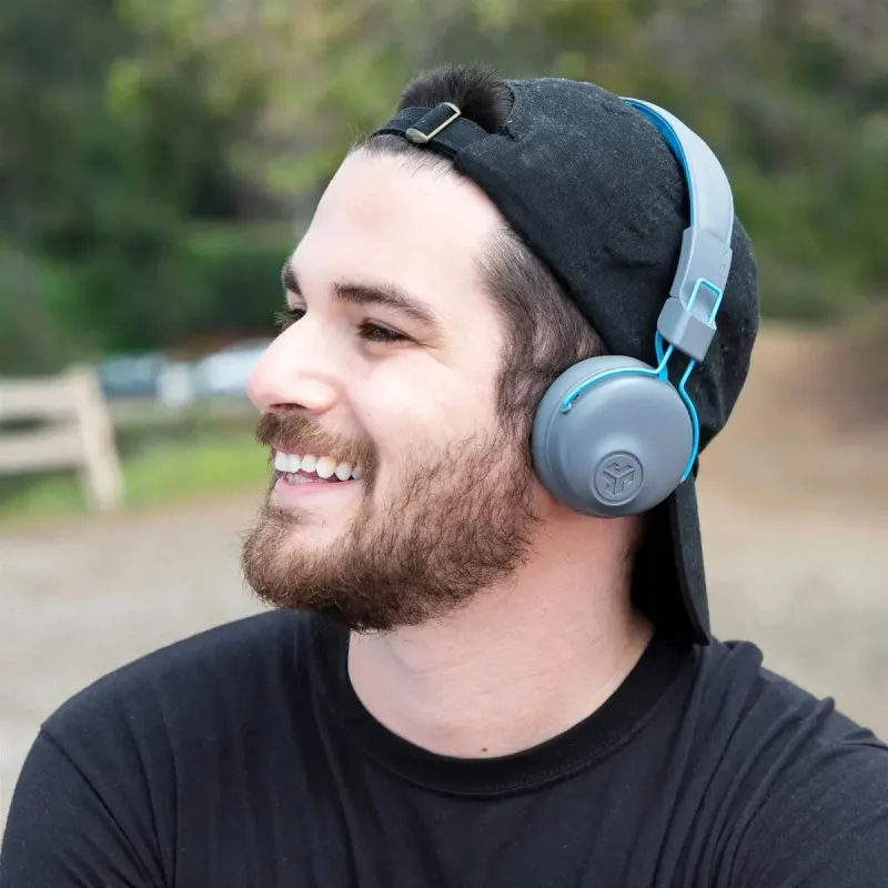 Наушники JLab Studio Wireless Grey/Blue (IEUHBASTUDIORGRYBLU4)