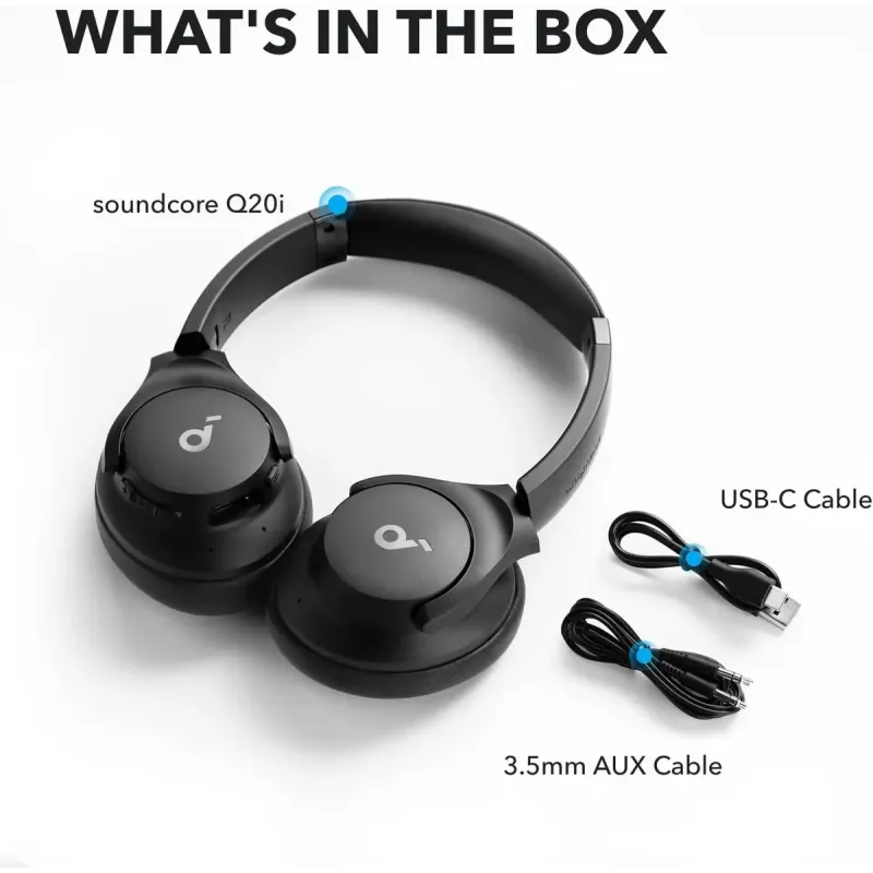 Наушники Anker SoundCore Q20i Black (A3004G11)