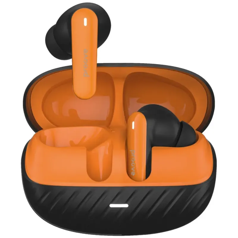 Наушники Proove Blitz II with Hybrid ANC APP Black/Orange (TWBL2001AP20)