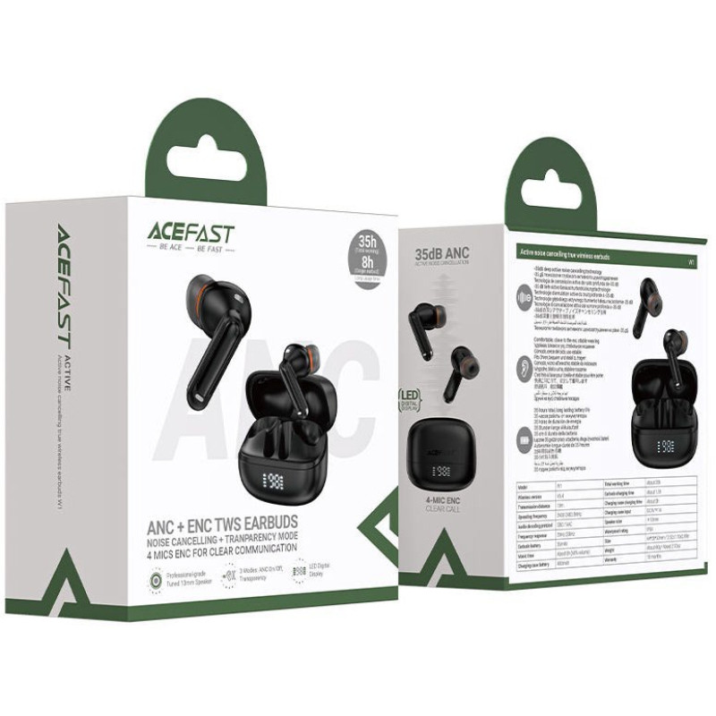 Acefast W1 Black (6974316283614)