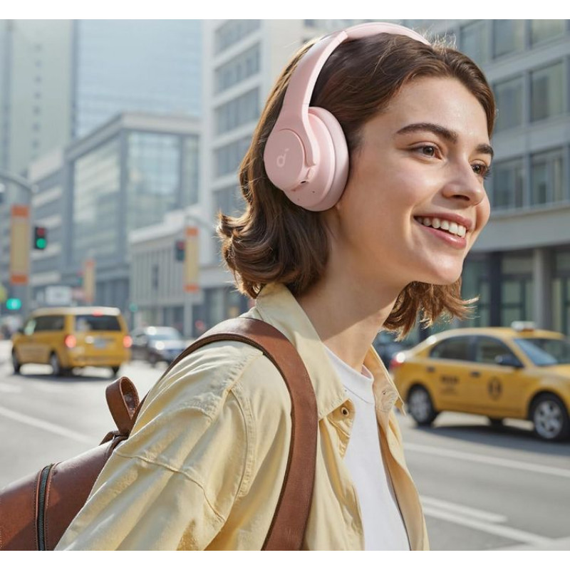 Наушники Anker SoundCore Q20i Pink A3004G52