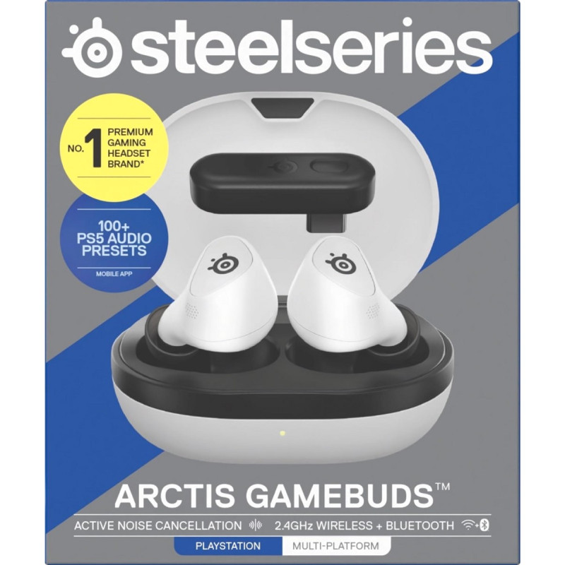 Навушники SteelSeries Arctis GameBuds White (61682)
