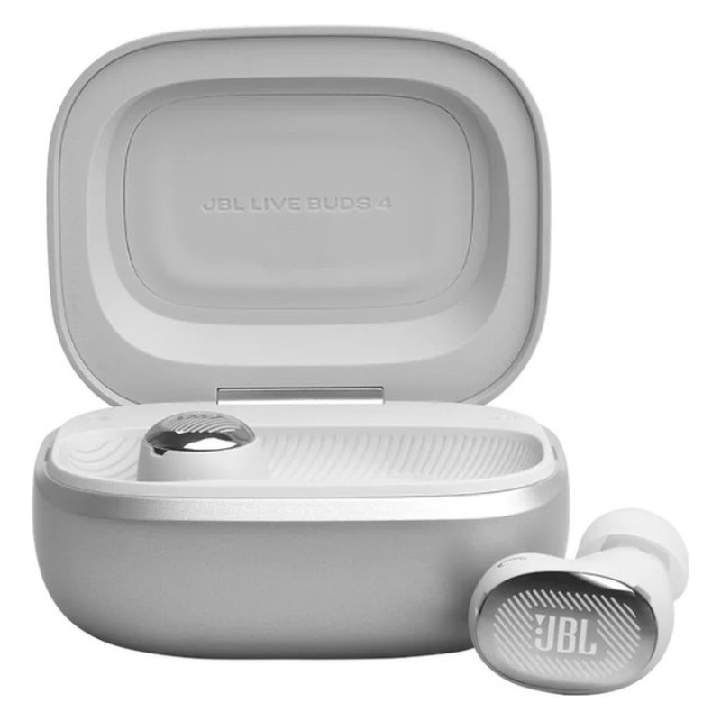 Навушники JBL Live Buds 4 Silver (JBLLIVEBUDS4SIL)