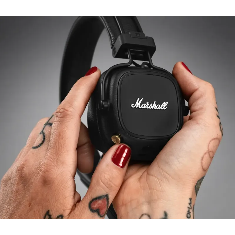 Навушники Marshall Major IV Black (1005773)