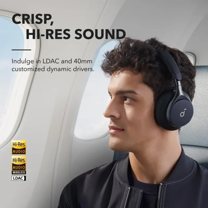 Навушники Anker SoundCore Space One Latte Cream (A3035G21)