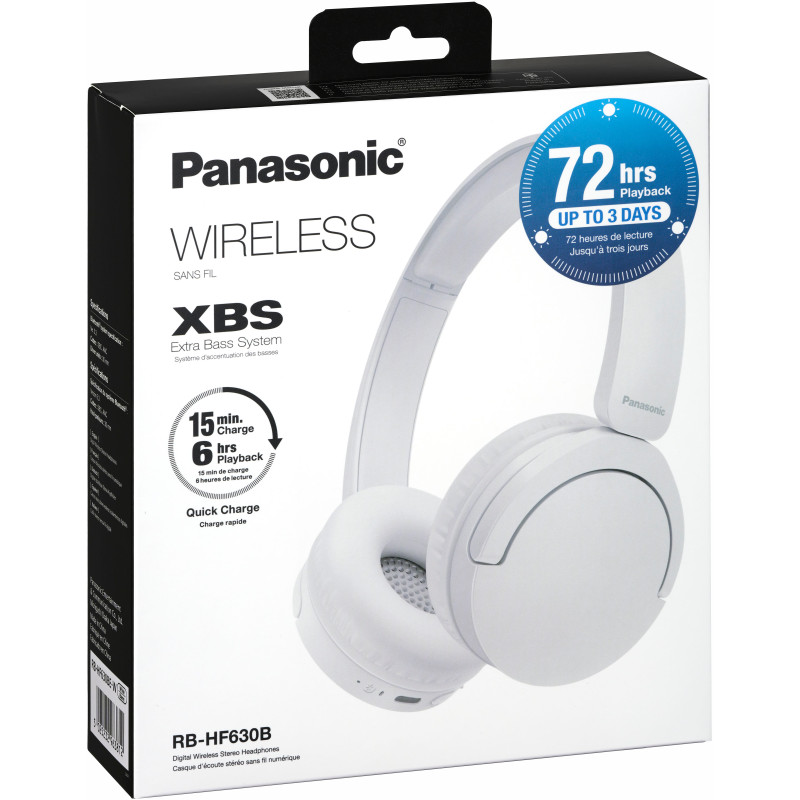 Наушники Panasonic RB-HF630B White (RB-HF630BE-W)