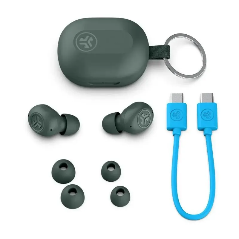 Навушники JLAB JBuds Mini Sage Gray (IEUEBJBMINIRSGE124)
