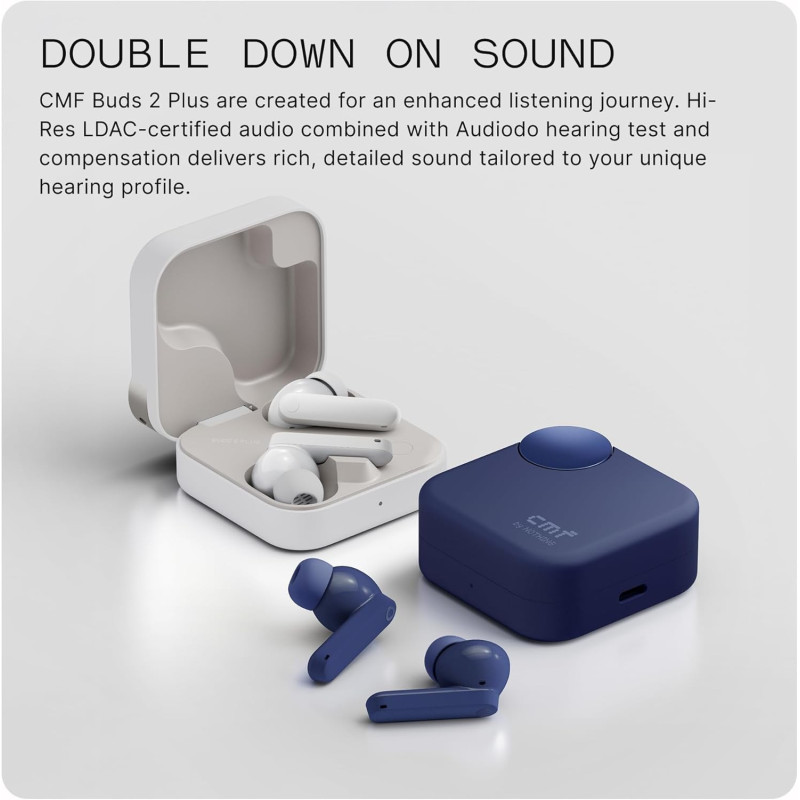 Nothing CMF Buds 2 Plus Light Grey (A10600105)