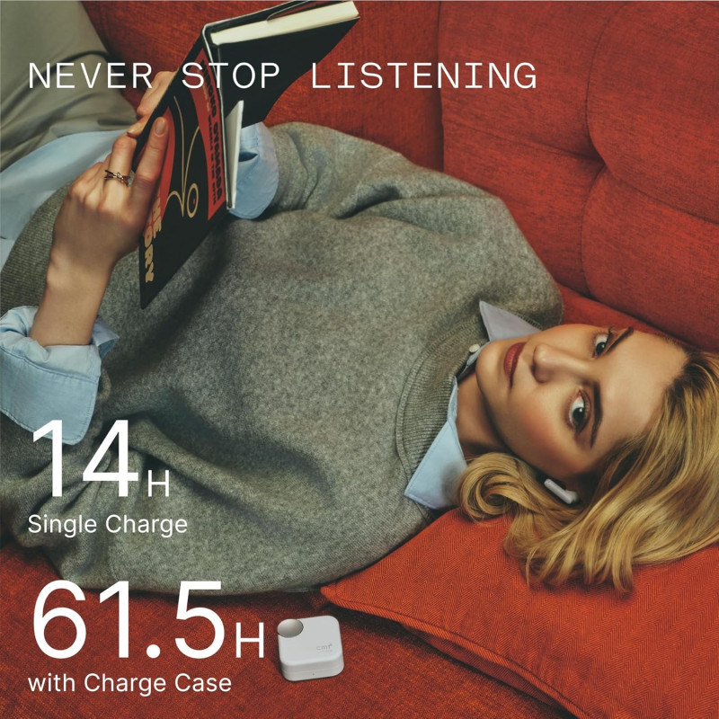 Nothing CMF Buds 2 Plus Light Grey (A10600105)
