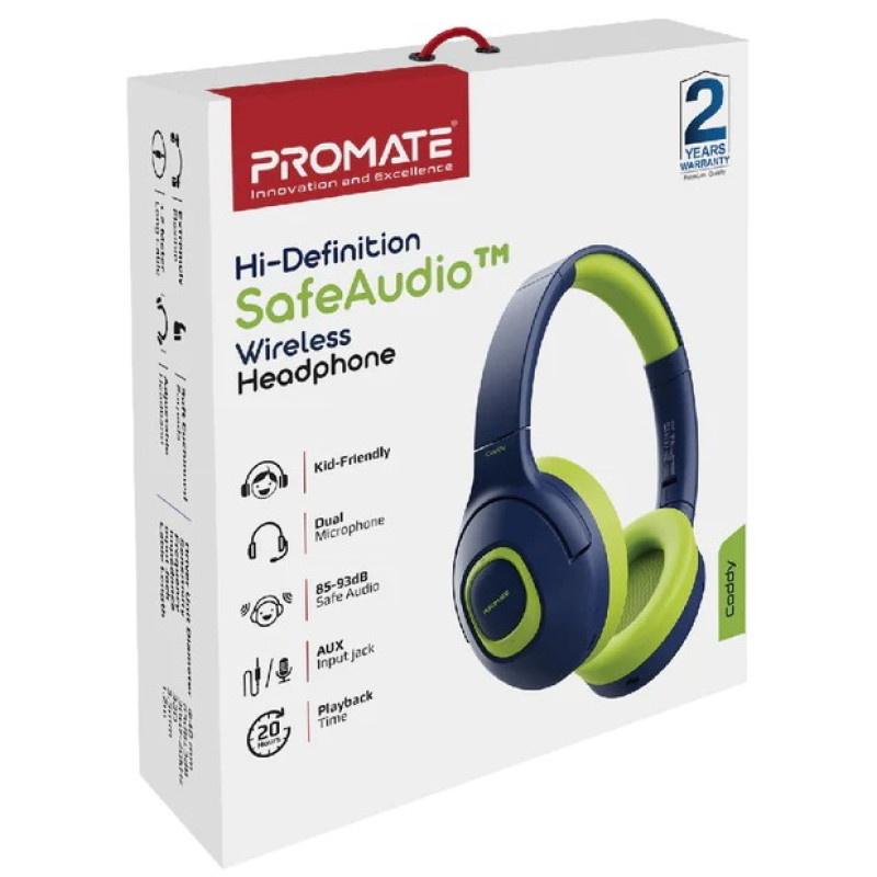 Наушники Promate Coddy Emerald (coddy.emerald)
