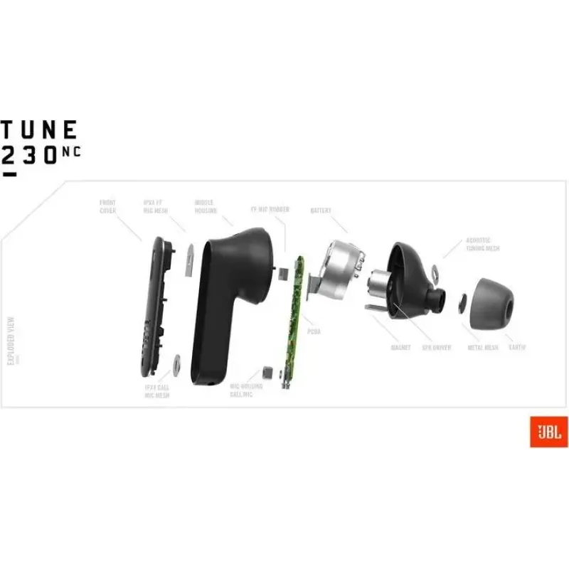 Навушники JBL Tune 230NC Black (JBLT230NCTWSBLK)