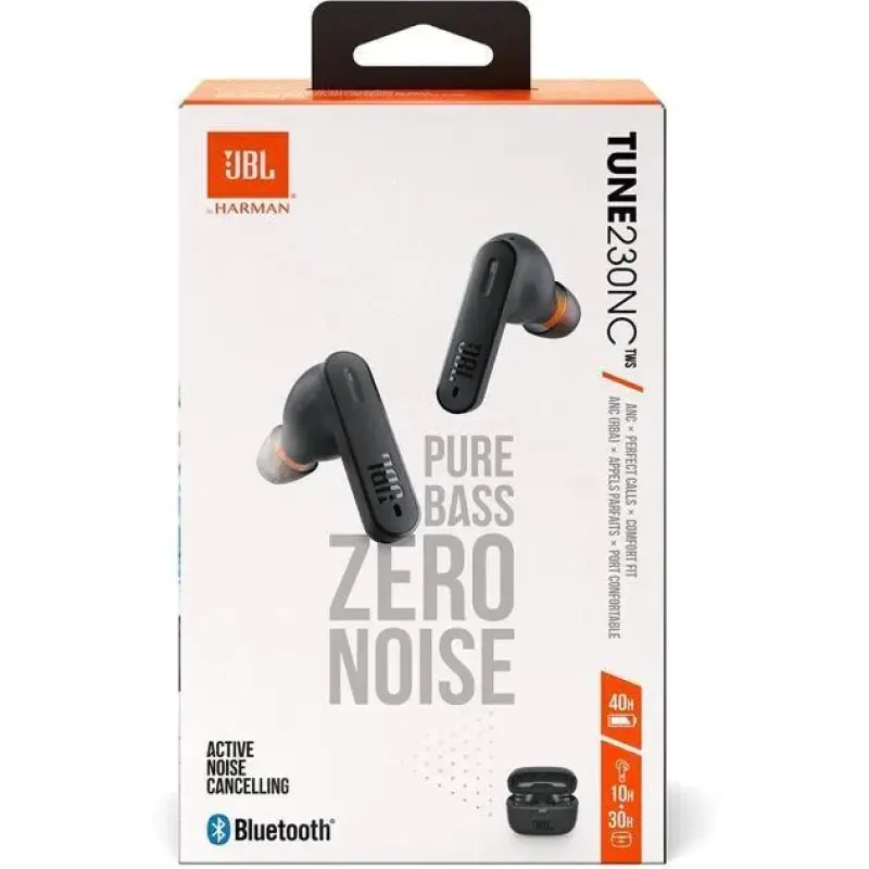 Навушники JBL Tune 230NC Black (JBLT230NCTWSBLK)