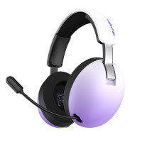 Компьютерная гарнитура Hator Hellyberry HH30 Pro Wireless White/Violet (HH30_PRO_wireless_WV)