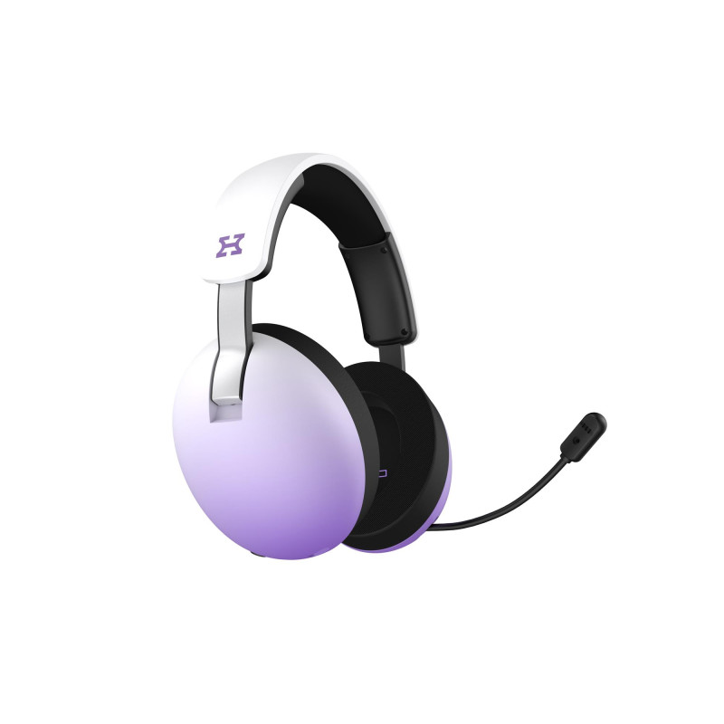 Комп'ютерна гарнітура Hator Hellyberry HH30 Pro Wireless White/Violet (HH30_PRO_wireless_WV)