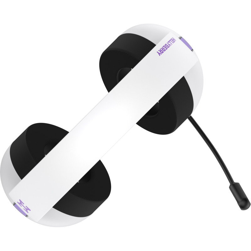 Комп'ютерна гарнітура Hator Hellyberry HH30 Wireless White/Violet (HH30_wireless_WV)