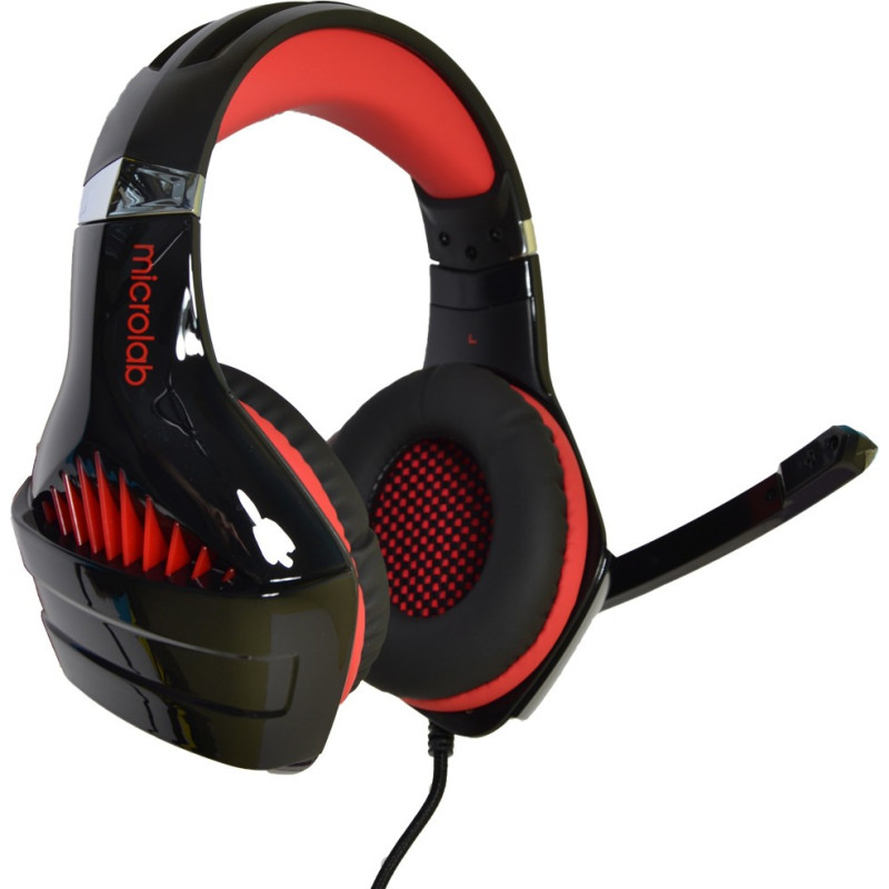 Компьютерная гарнитура Microlab G6 Black-Red (G6_b+r)