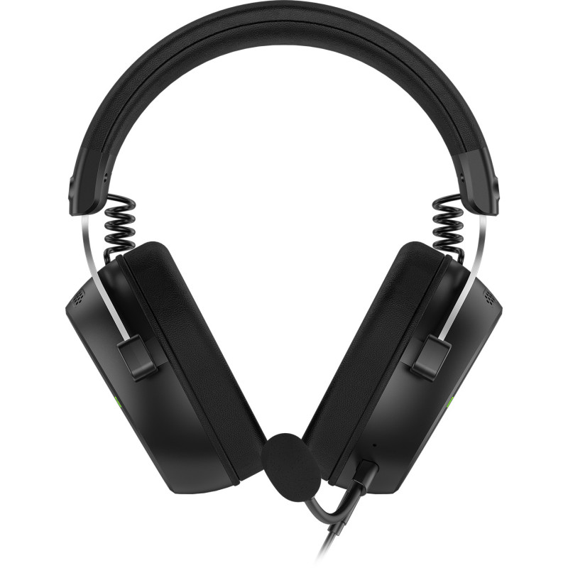 Комп'ютерна гарнітура HATOR HYPERGANG 3 Hi-Res Black (ESH50)