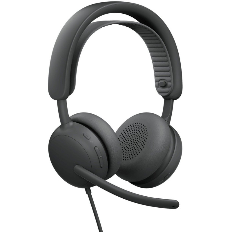 Комп'ютерна гарнітура Logitech Zone Wired 2 USB Graphite (981-001619)