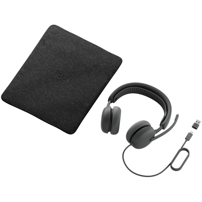 Комп'ютерна гарнітура Logitech Zone Wired 2 USB Graphite (981-001619)