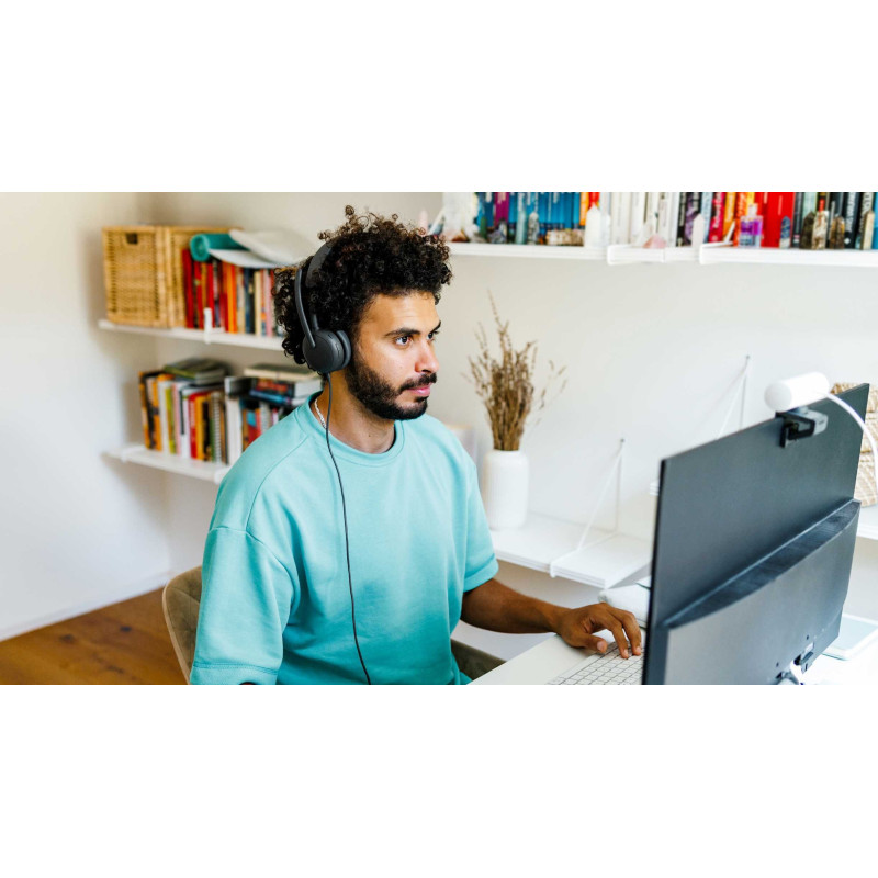 Комп'ютерна гарнітура Logitech Zone Wired 2 USB Graphite (981-001619)