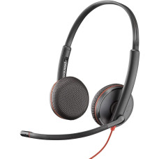Компьютерная гарнитура POLY BlackWire C3225 USB-C HS Stereo Black (8X229A6)