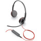 Комп'ютерна гарнітура POLY BlackWire C3225 USB-C HS Stereo Black (8X229A6)