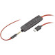 Комп'ютерна гарнітура POLY BlackWire C3225 USB-C HS Stereo Black (8X229A6)