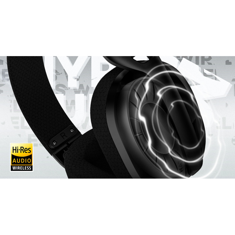 Компьютерная гарнитура Hator Hyperpunk 3X Wireless Black (ESH14)