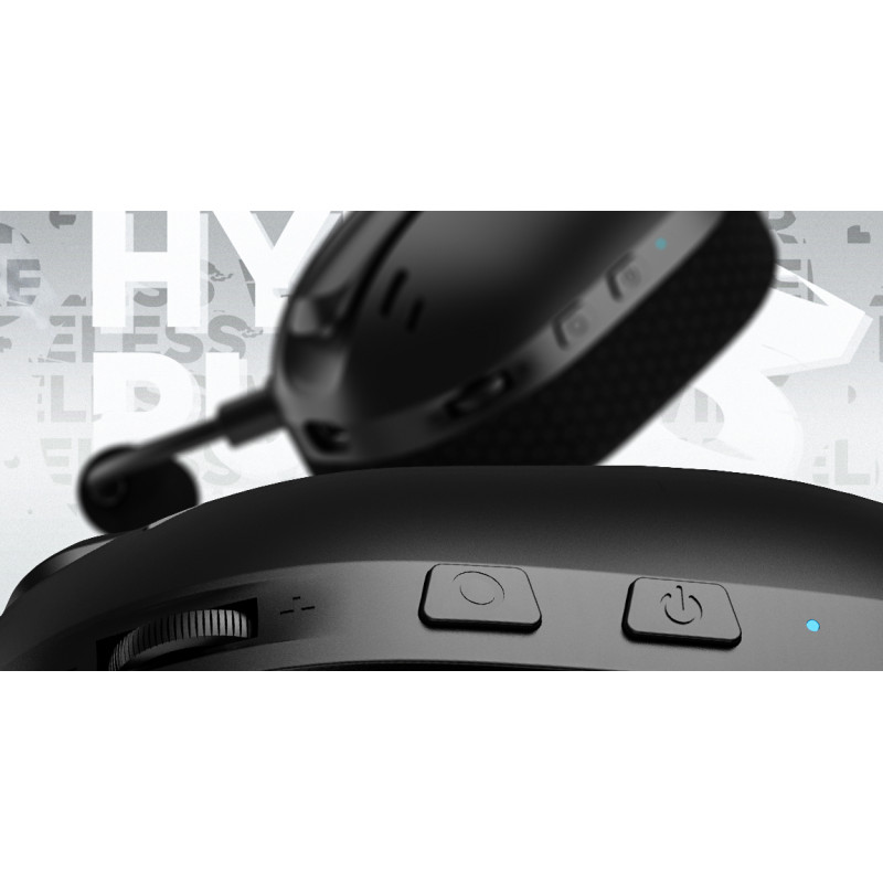 Компьютерная гарнитура Hator Hyperpunk 3X Wireless Black (ESH14)