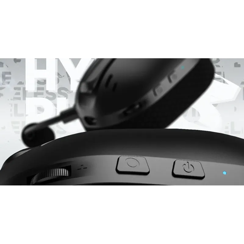 Компьютерная гарнитура Hator Hyperpunk 3X Wireless Black (ESH14)