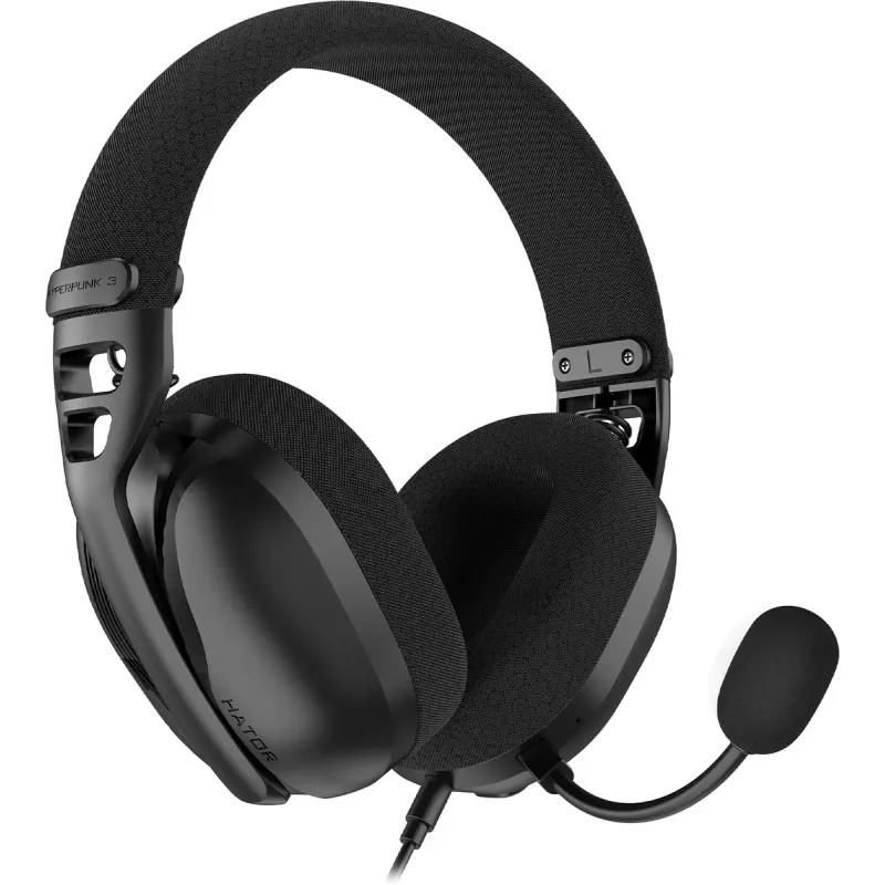 Компьютерная гарнитура HATOR Hyperpunk 3 Hi-Res Black (ESH01)