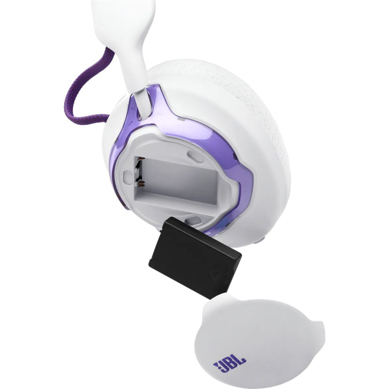 Комп'ютерна гарнітура JBL Quantum 650 White (JBLQTUM650WHT)