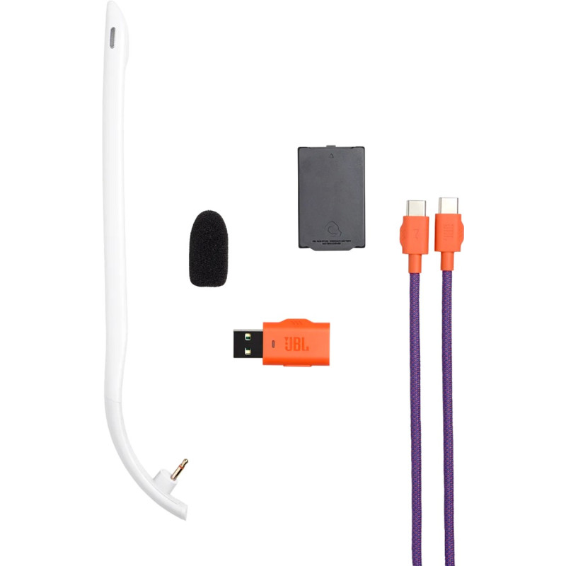 Комп'ютерна гарнітура JBL Quantum 650 White (JBLQTUM650WHT)