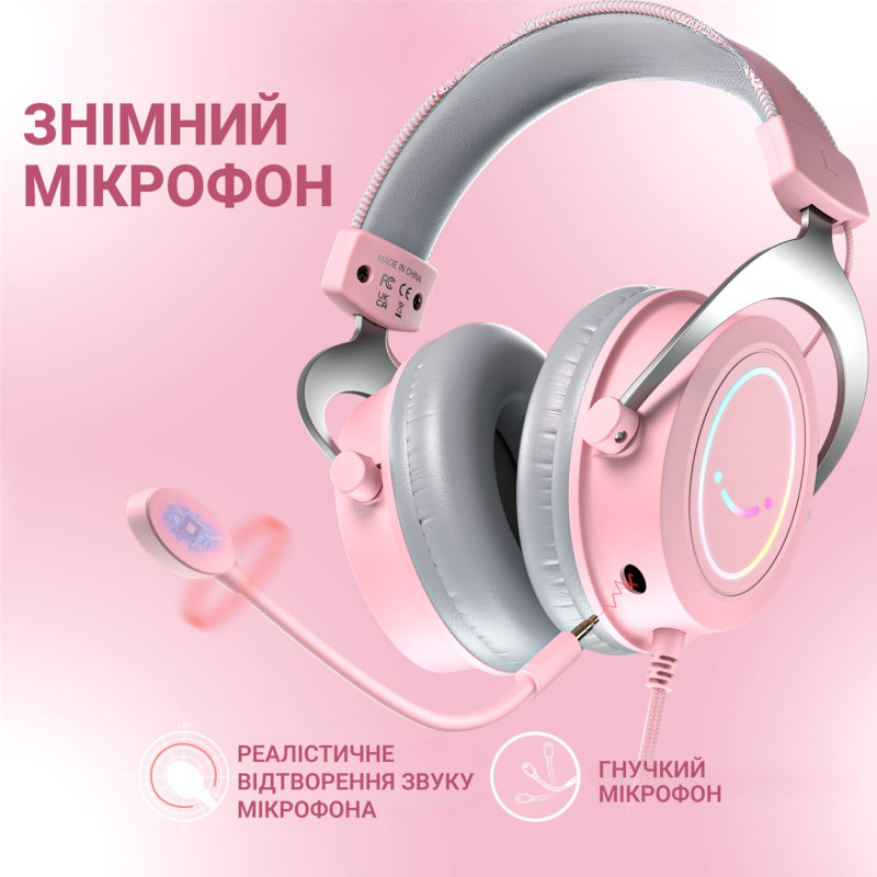 Комп'ютерна гарнітура Fifine RGB H3P