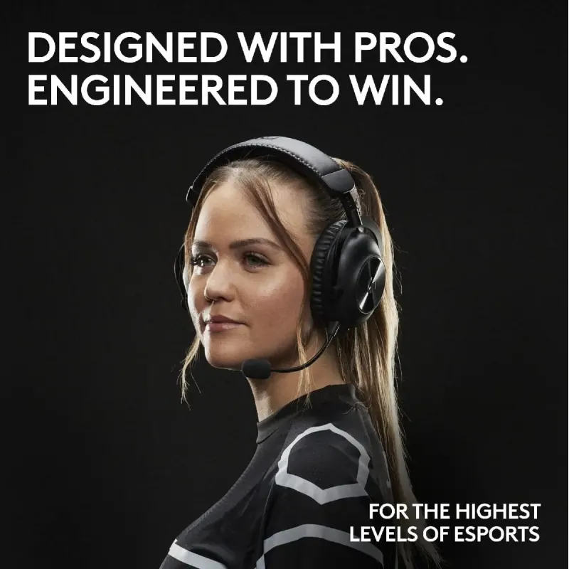 Компьютерная гарнитура Logitech G Pro X 2 Lightspeed Black (981-001263)