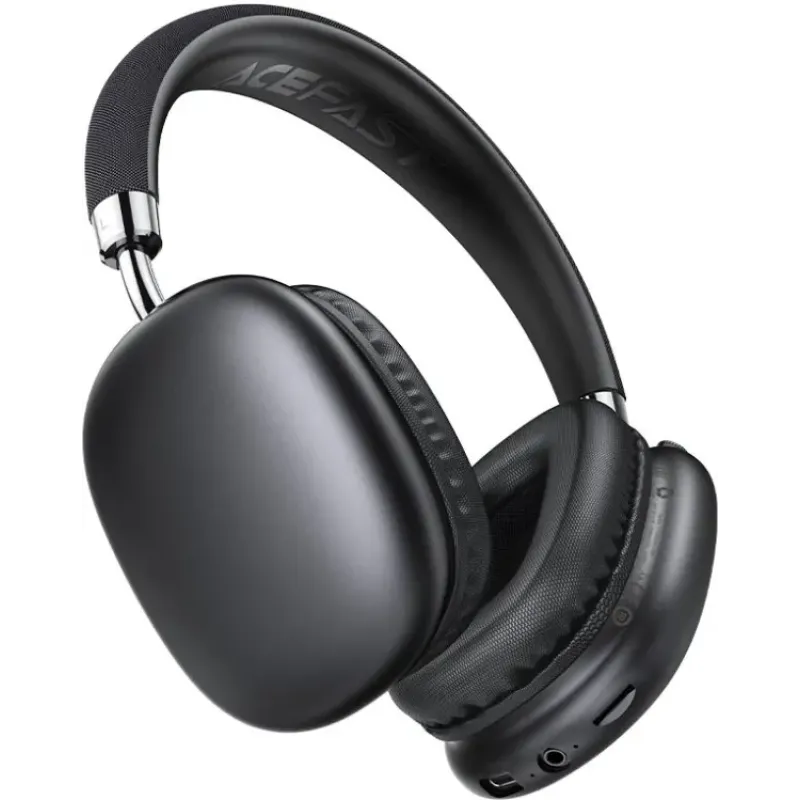 Компьютерная гарнитура Acefast H13, Bluetooth+3,5мм Black (6974316285878)