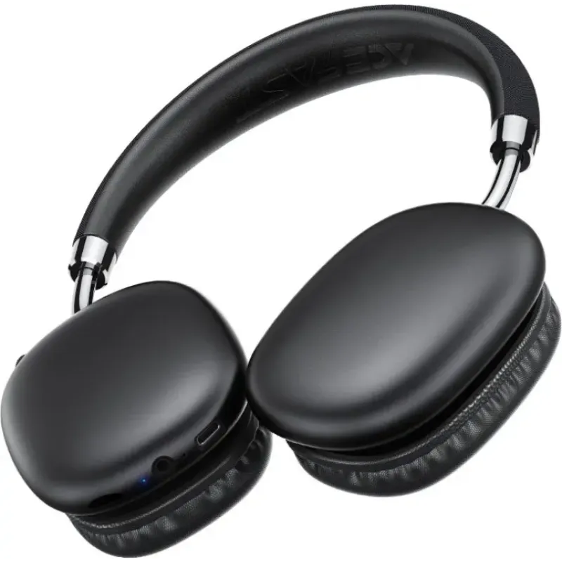 Компьютерная гарнитура Acefast H13, Bluetooth+3,5мм Black (6974316285878)